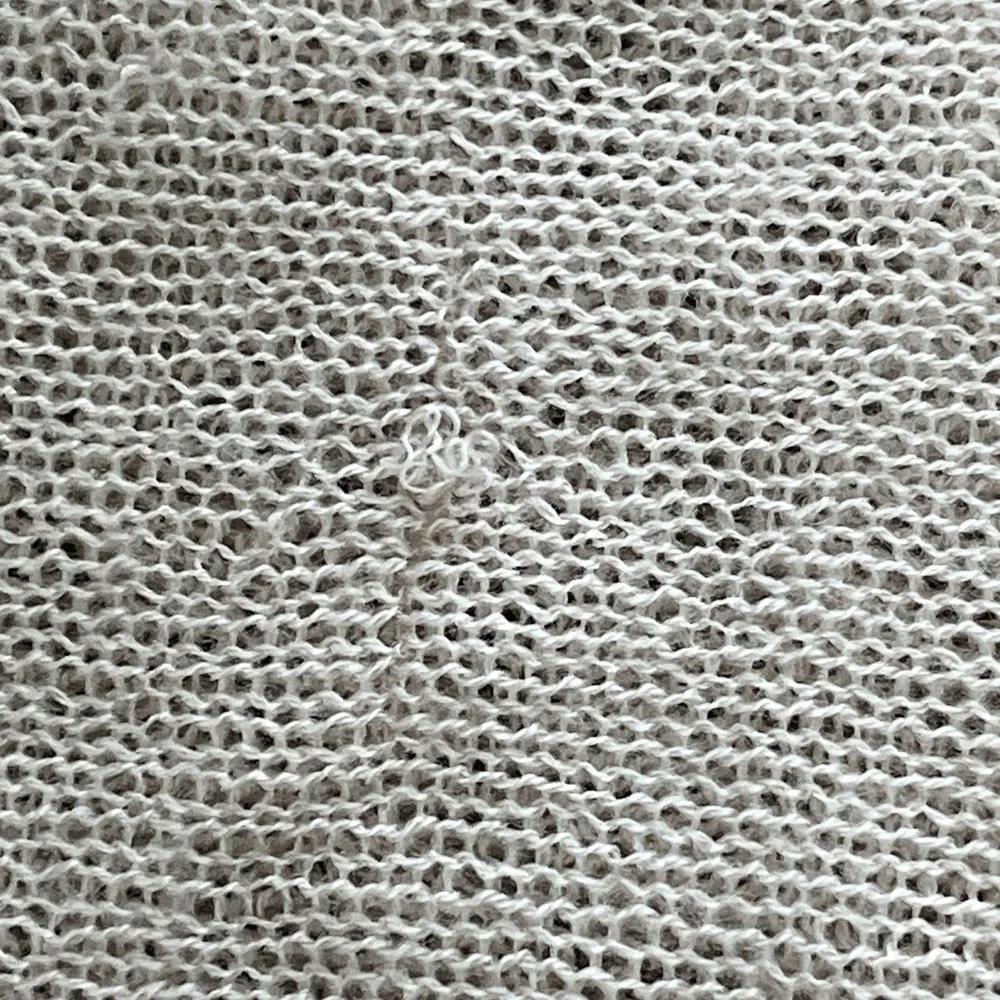 Echo 100% Wool Scarf Rose Gold Delicate Crocheted Lace Made in England 40x40 Vtg